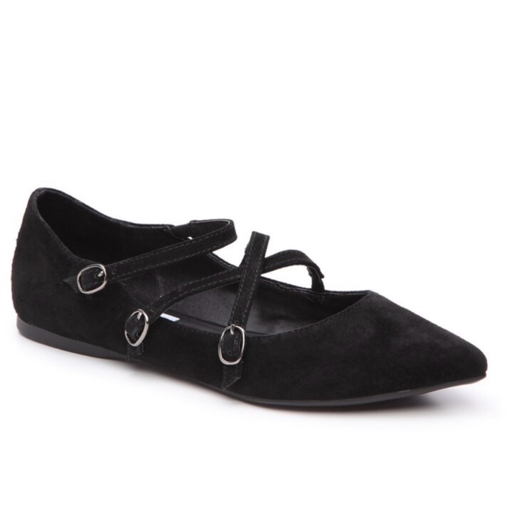 Steve Madden suede Black Women's Flats